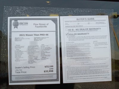 2021 Nissan TITAN Crew Cab PRO-4X 4x4