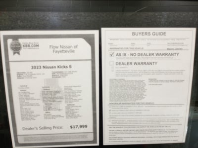 2023 Nissan Kicks S Xtronic CVT