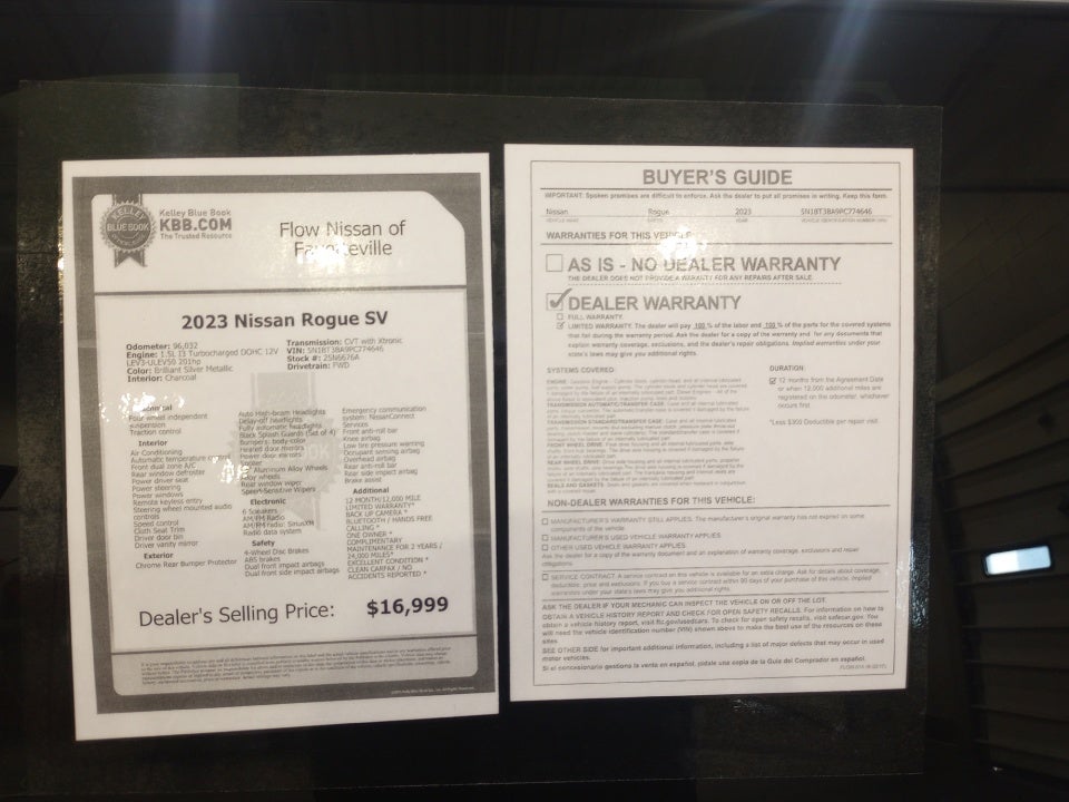 2023 Nissan Rogue SV FWD