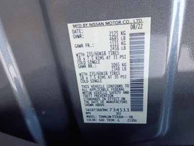 2022 Nissan Rogue SV