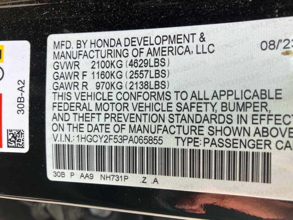 2023 Honda Accord Hybrid Sport