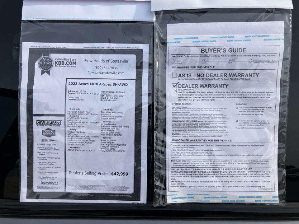 2023 Acura MDX A-SPEC