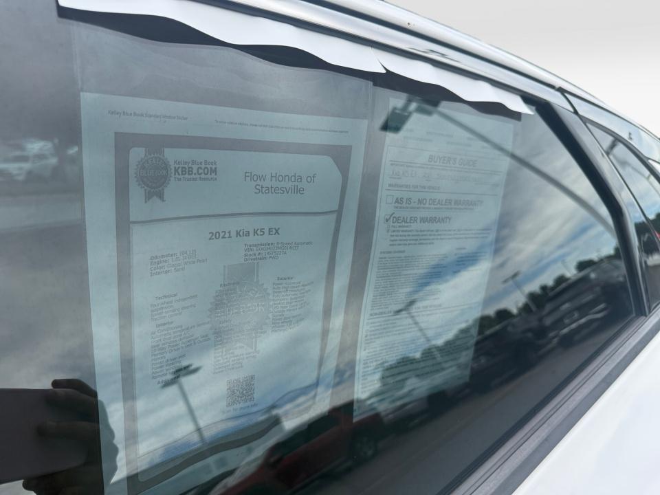 2021 Kia K5 EX
