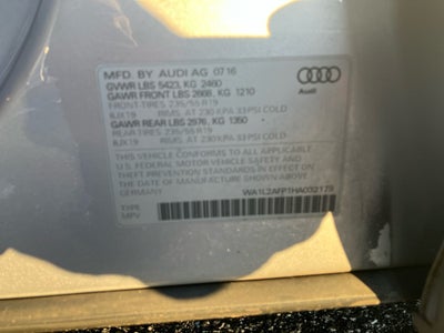 2017 Audi Q5 2.0T Premium