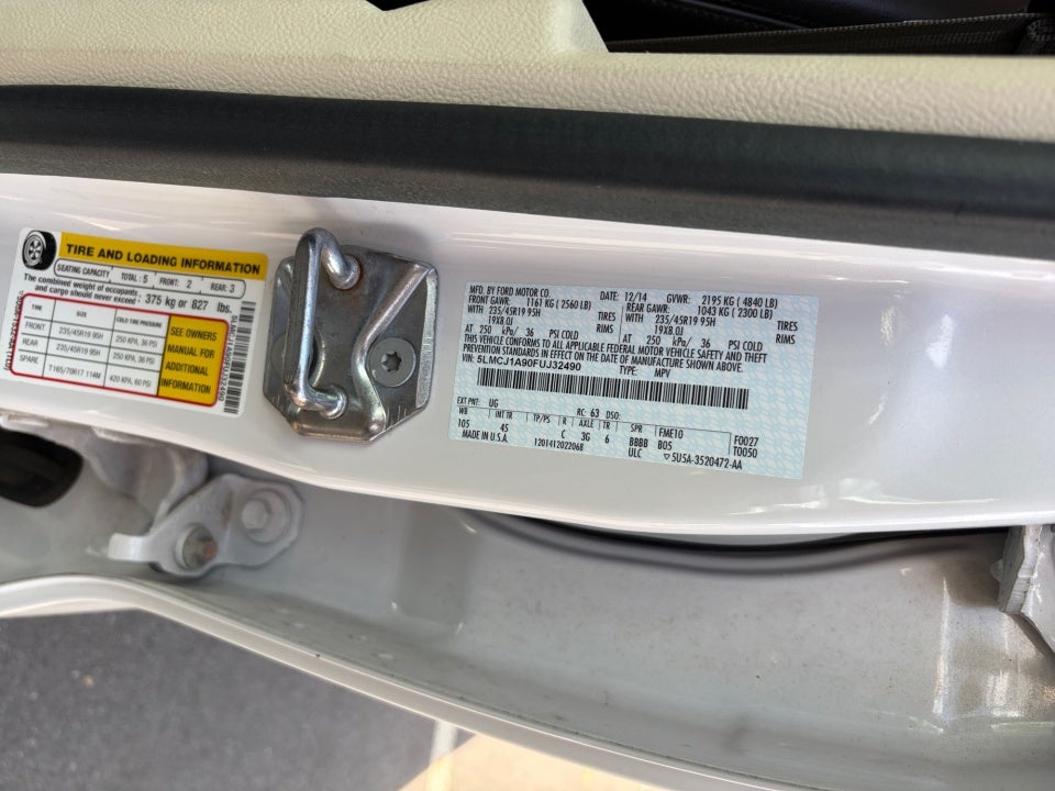 2015 Lincoln MKC FWD 4dr