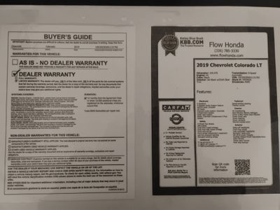 2019 Chevrolet Colorado LT