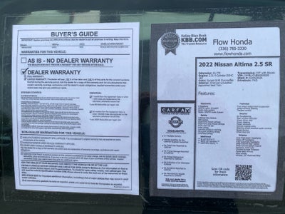 2022 Nissan Altima SR FWD