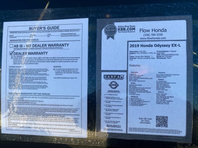 2019 Honda Odyssey EX-L