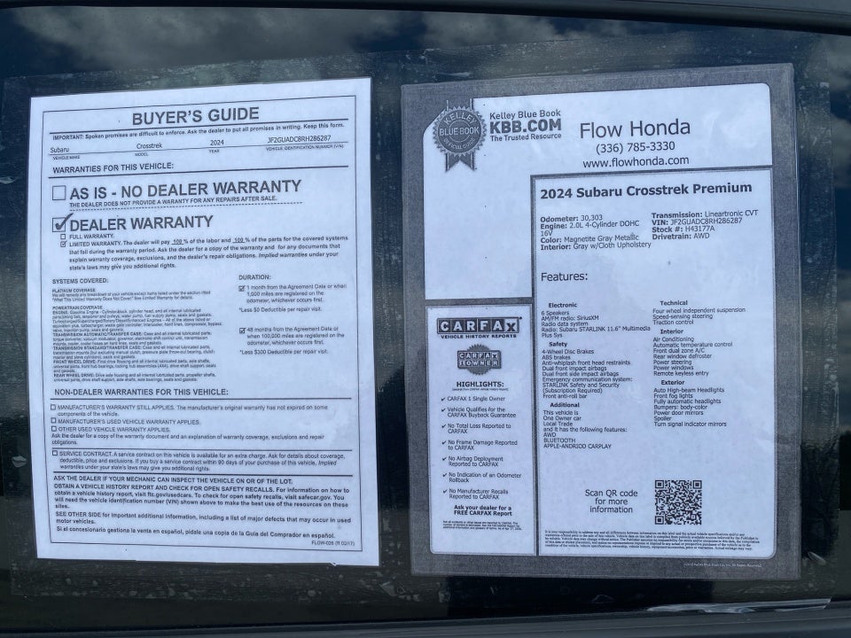 2024 Subaru Crosstrek Premium