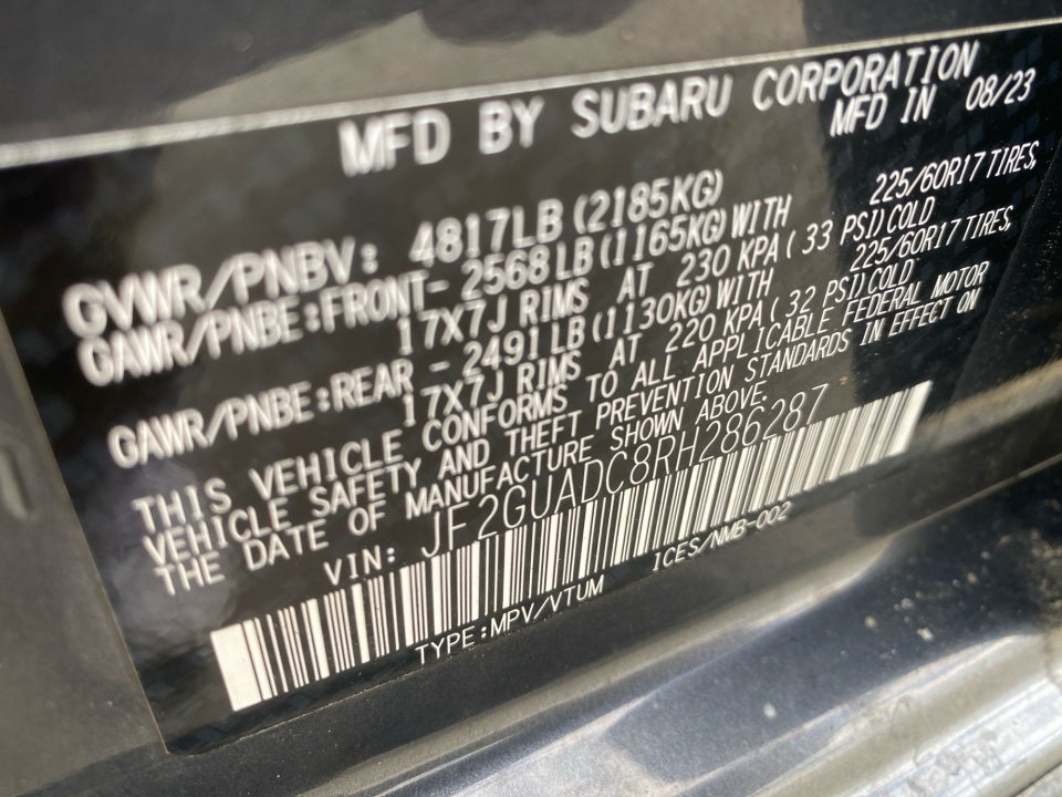 2024 Subaru Crosstrek Premium