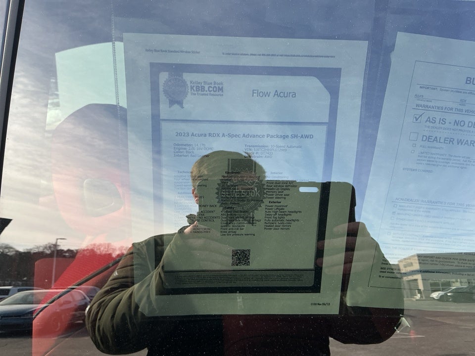 2023 Acura RDX A-SPEC Advance Package