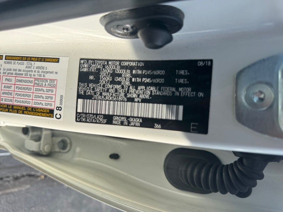 2019 Toyota 4Runner Limited