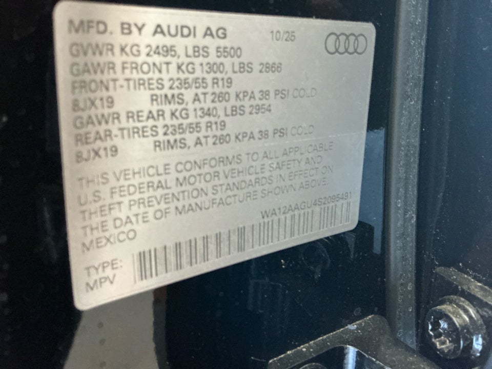2025 Audi All-new Q5 Premium Plus TFSI quattro S tronic