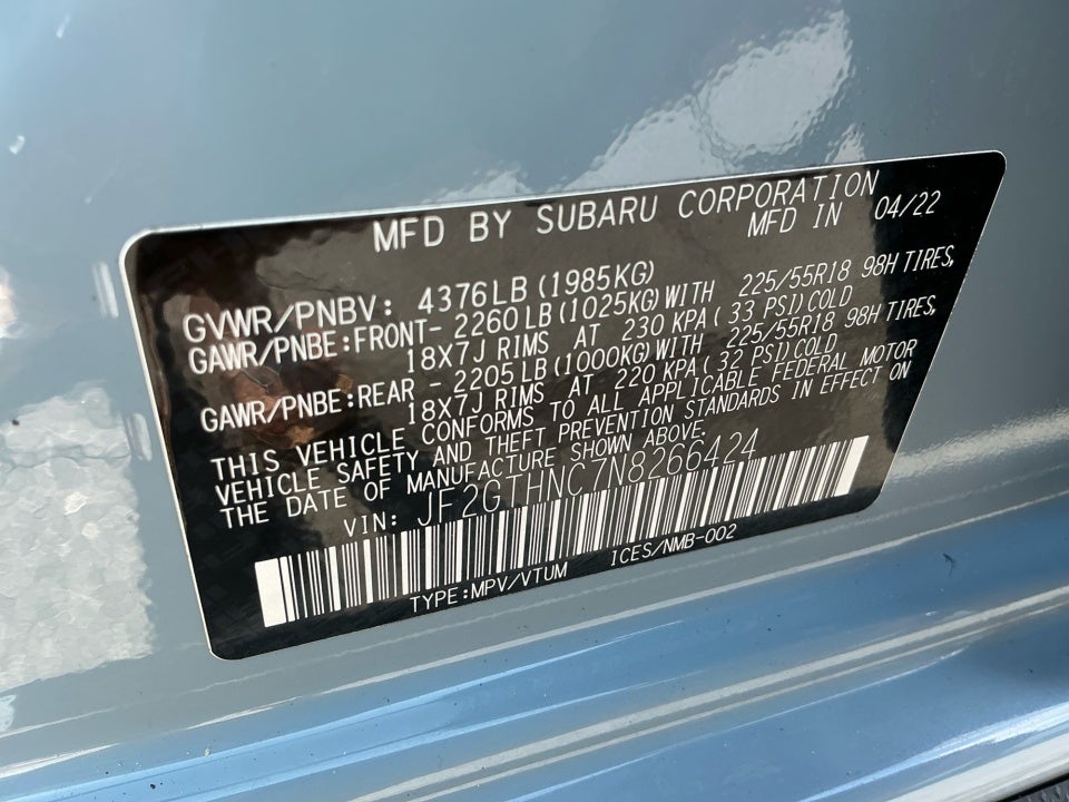 2022 Subaru Crosstrek Limited