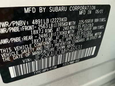 2021 Subaru Forester Limited