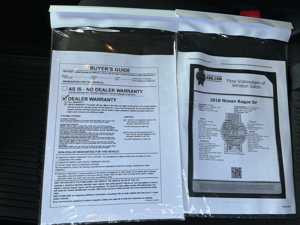 2018 Nissan Rogue SV