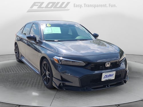 2026 Honda Civic Sedan Sport