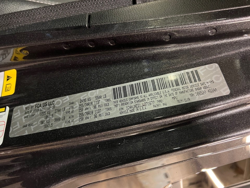 2018 Jeep Wrangler Unlimited Sahara 4x4