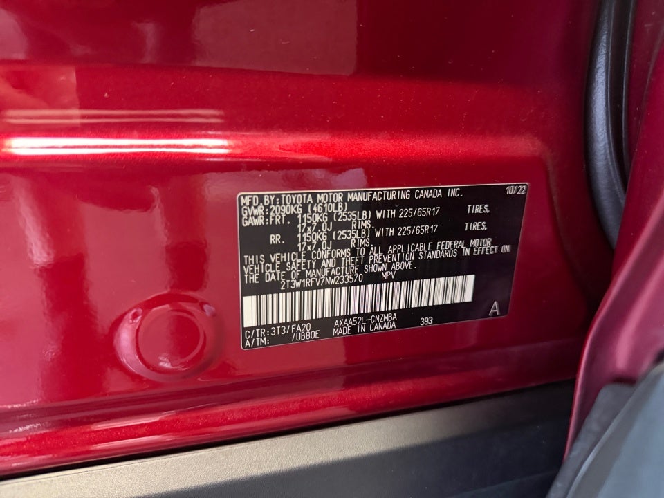 2022 Toyota RAV4 XLE