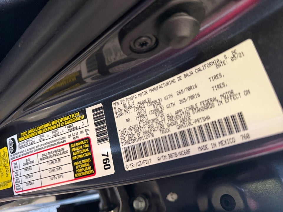 2021 Toyota Tacoma TRD Off-Road