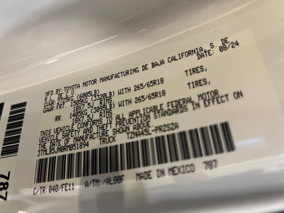 2024 Toyota Tacoma TRD Sport