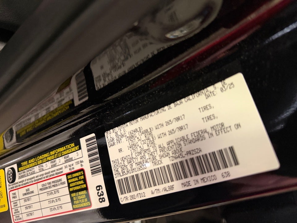 2025 Toyota Tacoma TRD Off Road