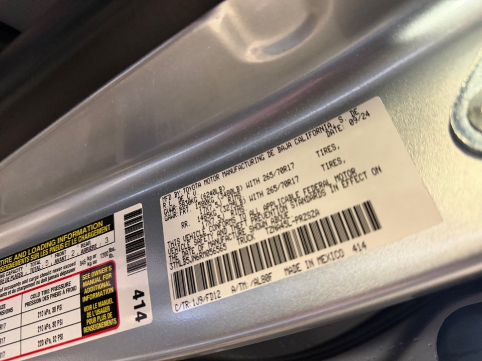 2024 Toyota Tacoma TRD Off Road