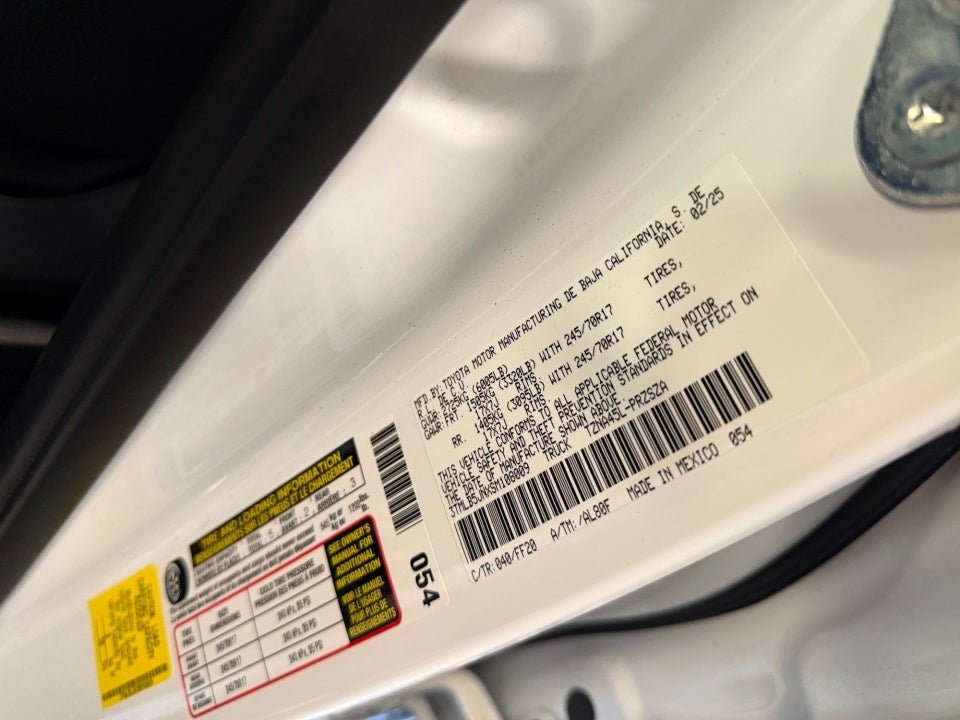 2025 Toyota Tacoma SR5