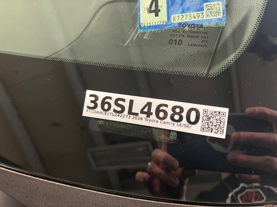 2026 Toyota Camry SE