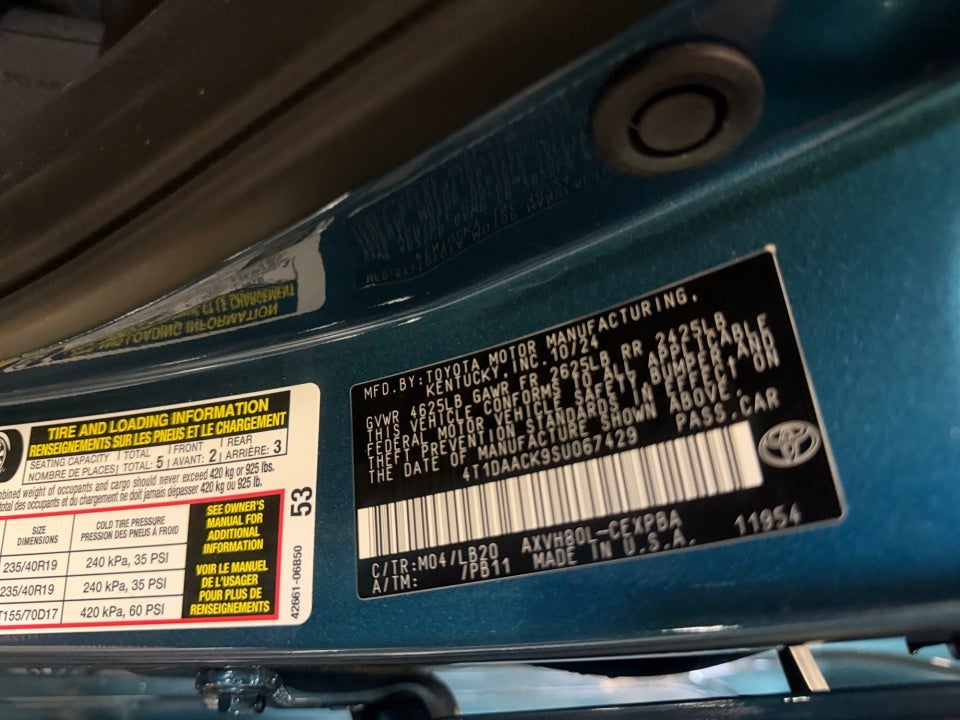 2025 Toyota Camry XSE