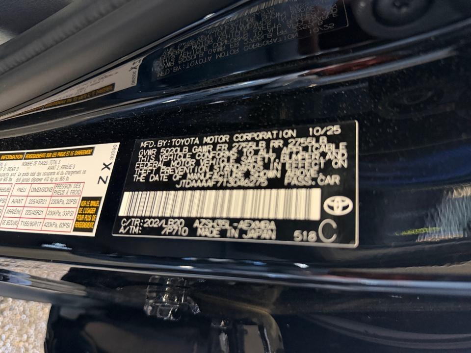 2026 Toyota Toyota Crown Nightshade