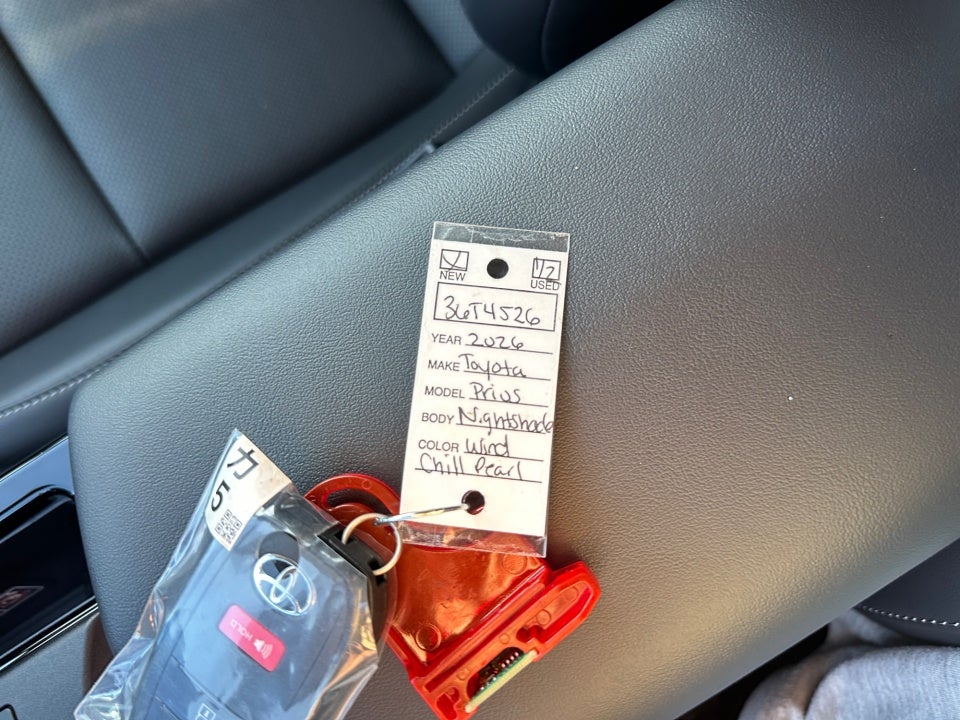 2026 Toyota Prius Plug-In Hybrid Nightshade