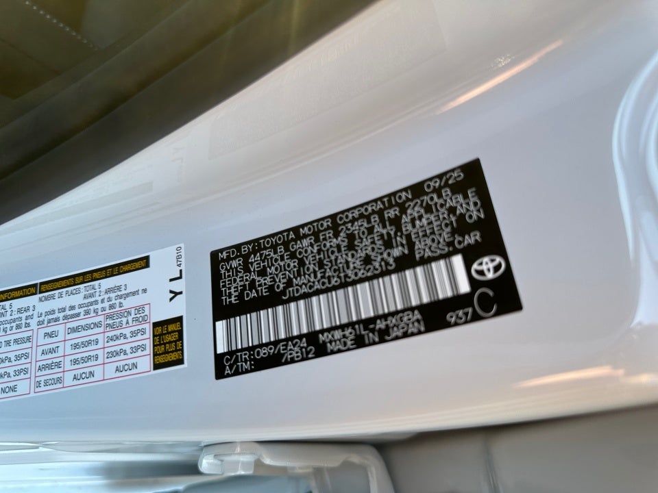 2026 Toyota Prius Plug-In Hybrid Nightshade