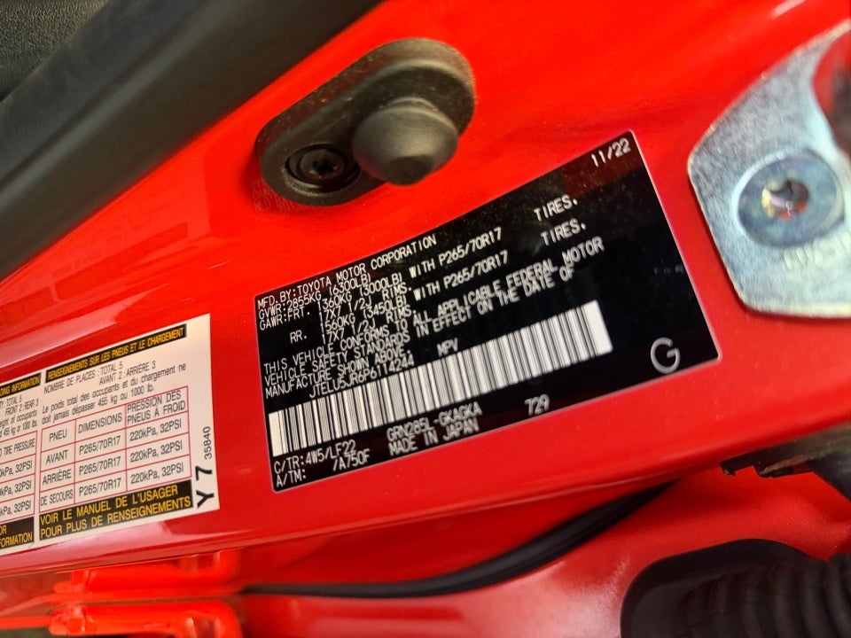 2023 Toyota 4Runner TRD Pro