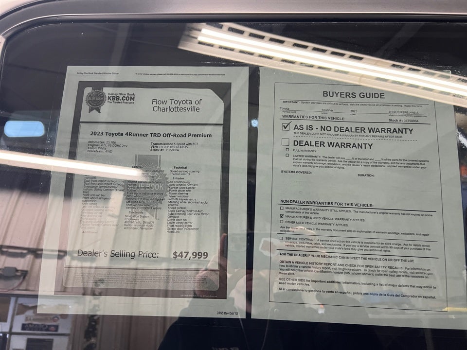 2023 Toyota 4Runner TRD Off Road Premium