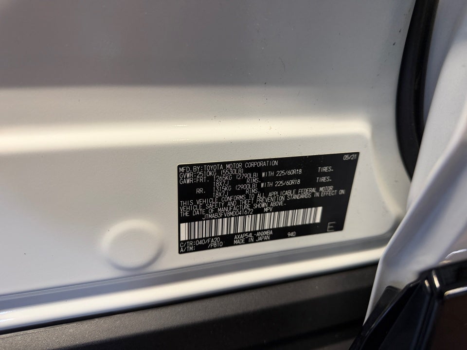 2021 Toyota RAV4 Prime SE