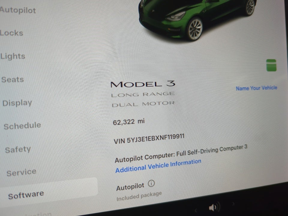 2022 Tesla Model 3 Long Range Dual Motor All-Wheel Drive