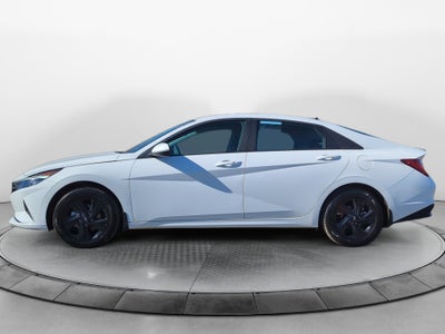 2023 Hyundai Elantra Hybrid Blue