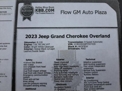 2023 Jeep Grand Cherokee Overland