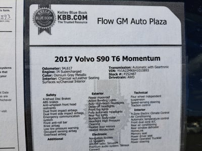 2017 Volvo S90 Momentum