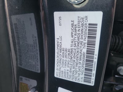 2025 Honda Accord Hybrid EX-L