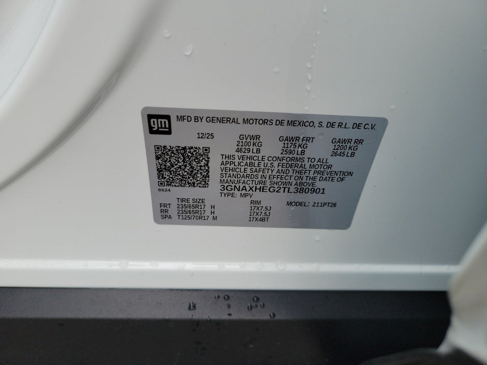 2026 Chevrolet Equinox FWD LT