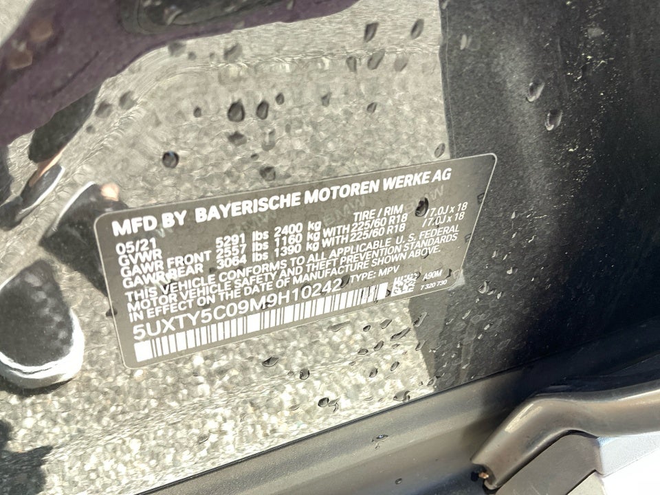 2021 BMW X3 xDrive30i