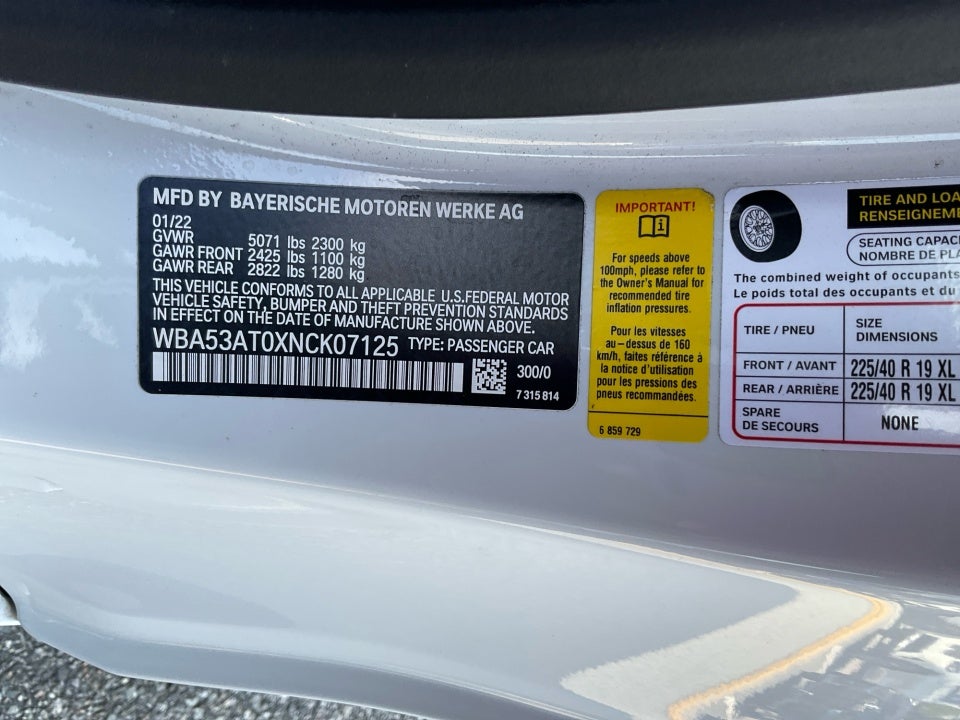 2022 BMW M440i M440i