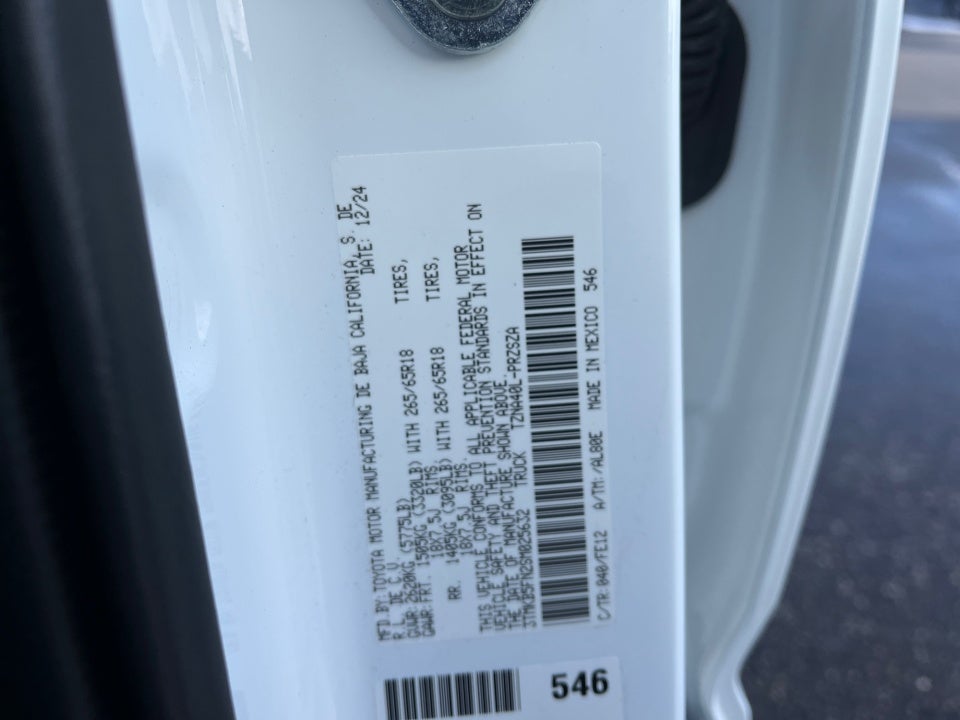 2025 Toyota TACOMA TRD SPORT TRD Sport