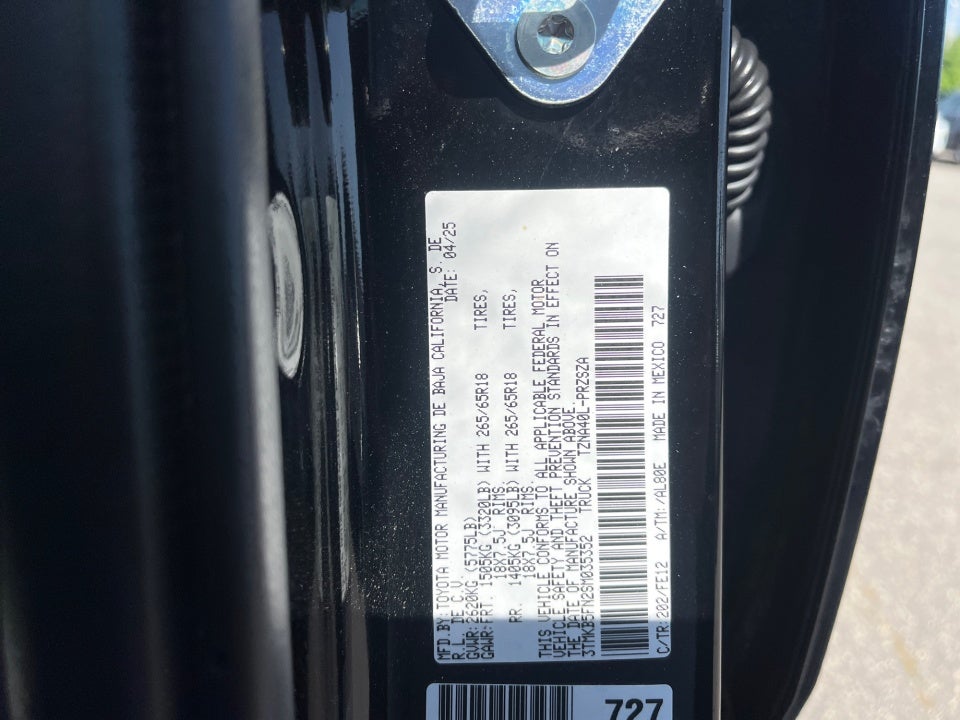 2025 Toyota TACOMA TRD SPORT TRD Sport