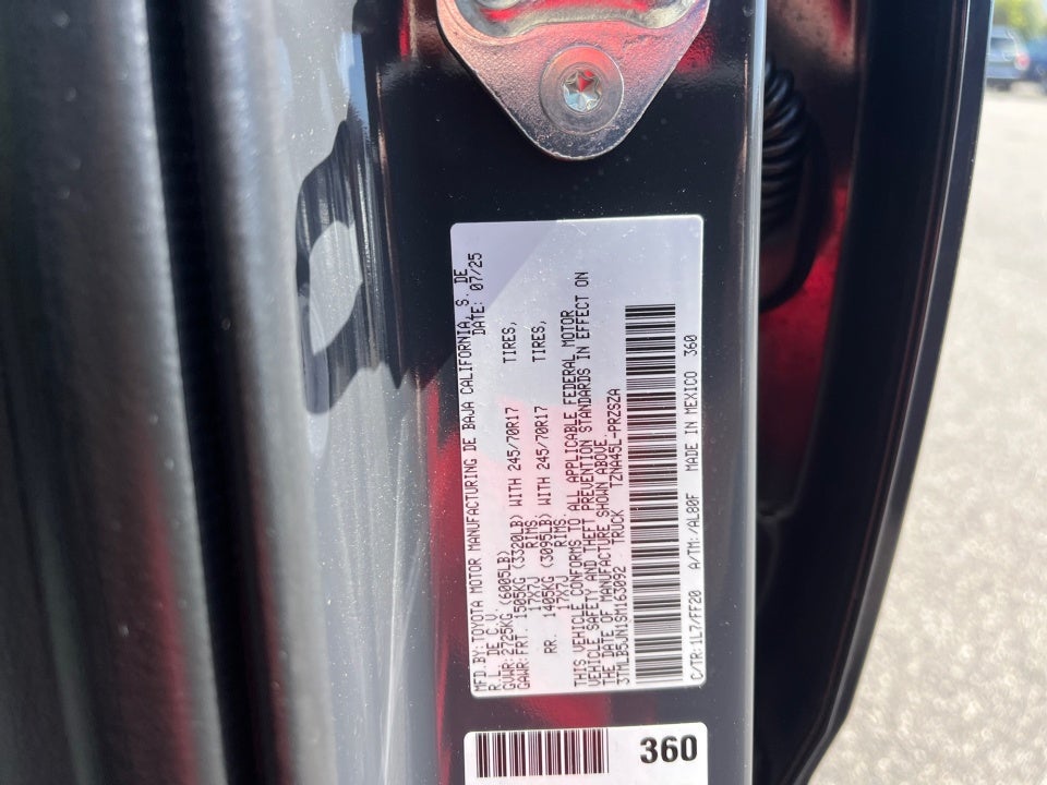 2025 Toyota TACOMA SR5 SR5