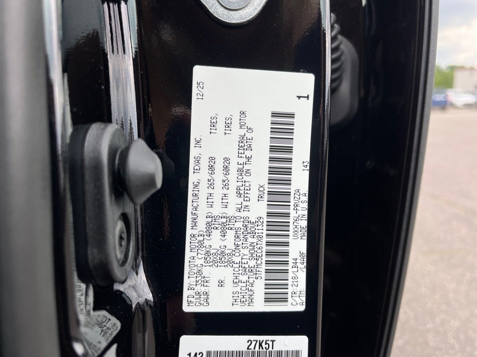 2026 Toyota Tundra i-FORCE MAX 1794 Edition CrewMax 6.4' Bed