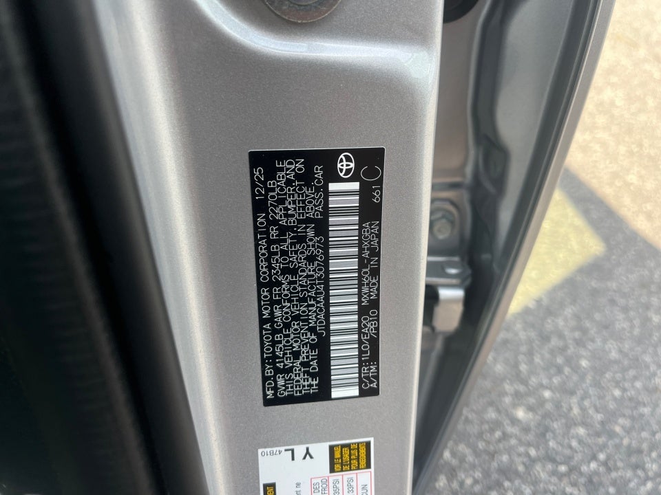 2026 Toyota Prius XLE