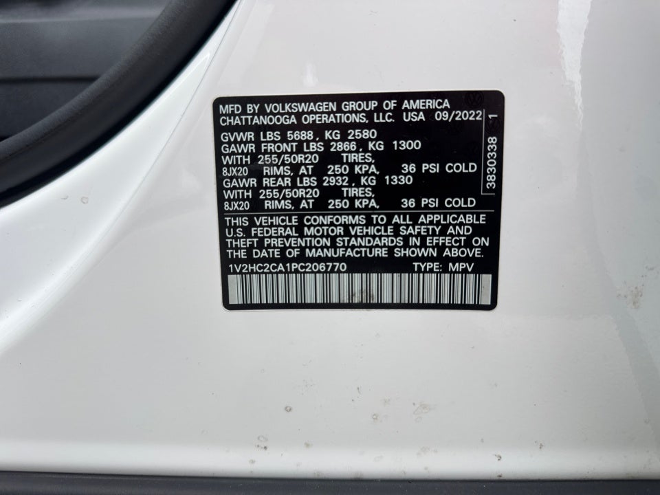 2023 Volkswagen Atlas Cross Sport 2.0T SE w/Technology